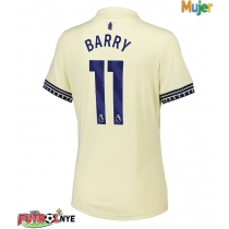 Camiseta Everton Thierno Barry #11 Visitante Equipación para mujer 2025-26 manga corta